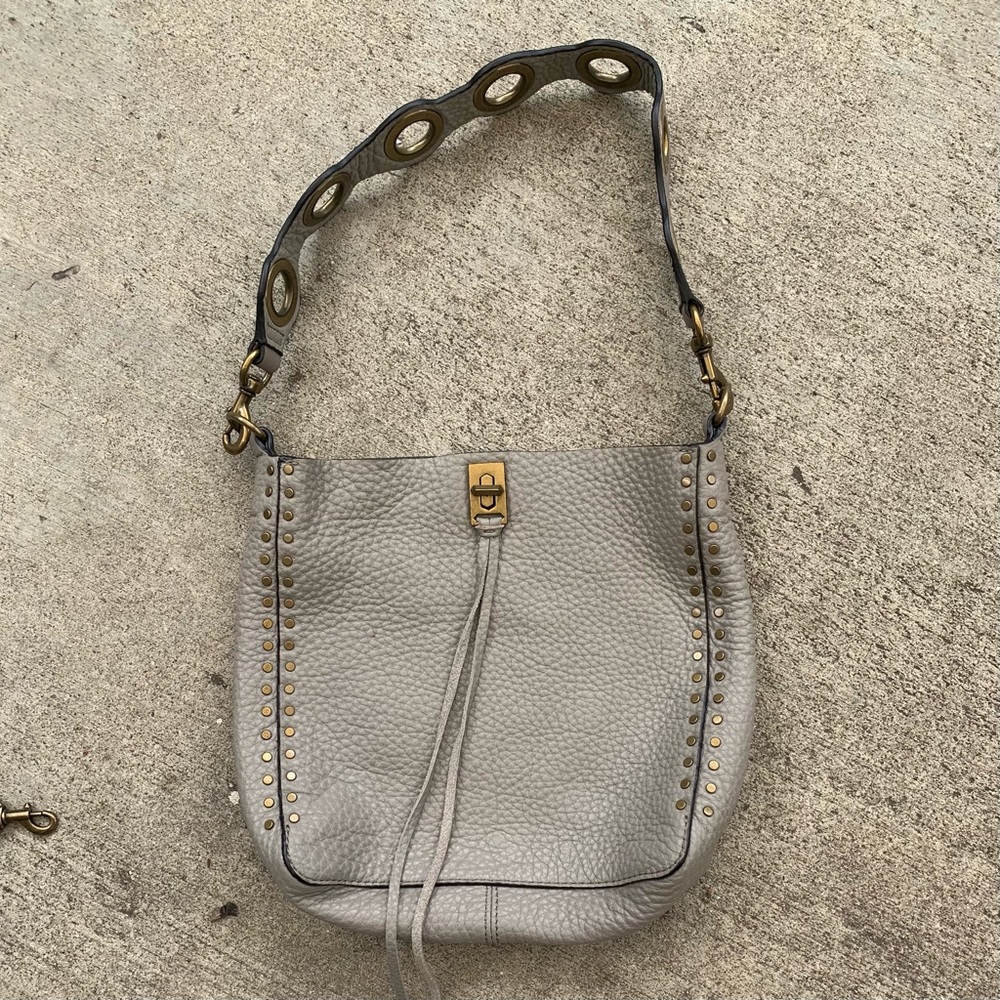 🎉HP🎉 Rebecca Minkoff Darren Antique Brass Grommet Shoulder Bag